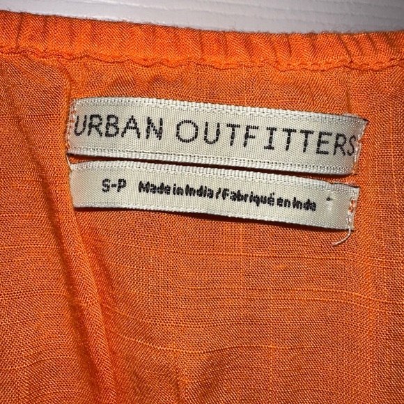 Urban Outfitters Vibrant Orange Blouse Size Small - Picture 4 of 5